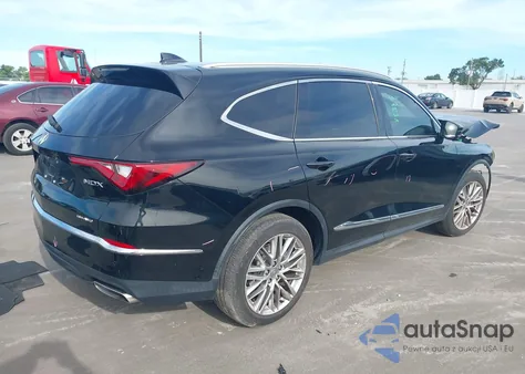 2022 Acura Mdx Advance Package z USA, uszkodzony, nr VIN 5J8YE1H84NL035197